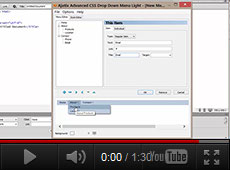 Advanced CSS Menu Light video