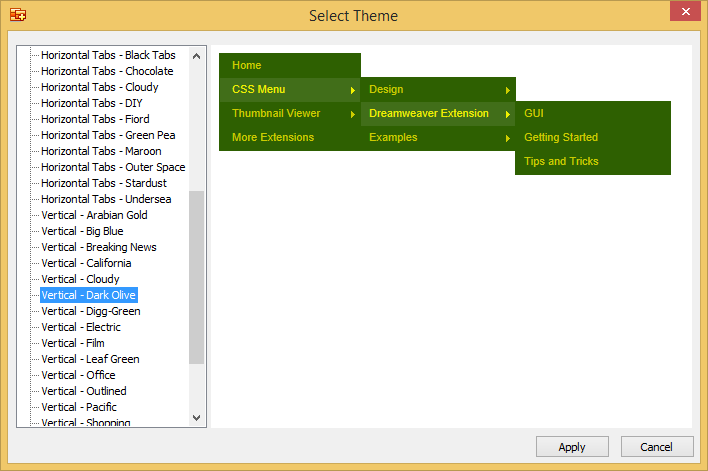 Select Theme