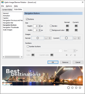 Image Slider Expression Web Add-in