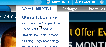 DirecTV Group Suckerfish menu