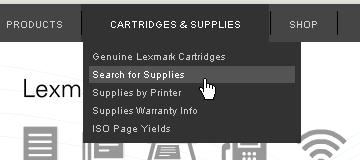 Lexmark International Suckerfish menu