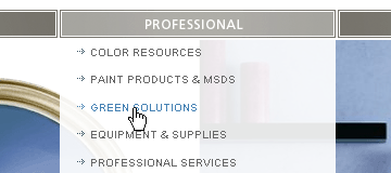 Sherwin-Williams Suckerfish menu