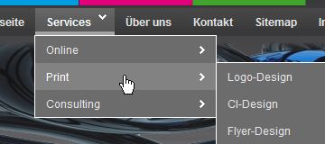 [n2punkt] CSS drop down menu