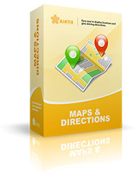 Maps & Directions Expression Web add-in